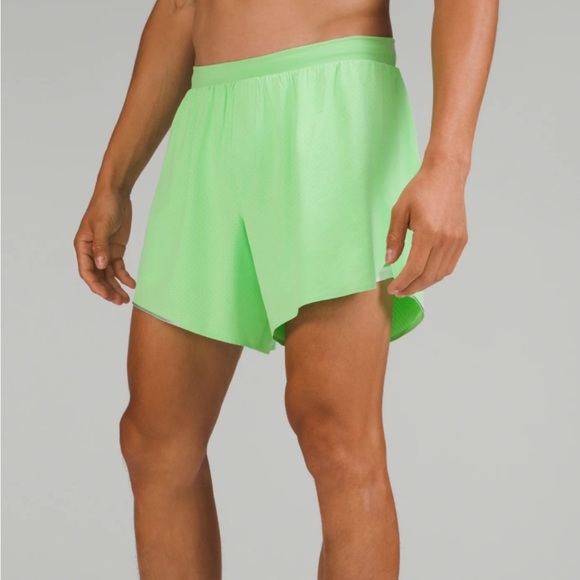 Lululemon Fast and Free Short 6” *Lined in Scream Green Men’s Size XL - Picture 1 of 5